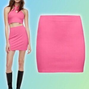 SUN-DEH Sunday Best Aritzia Nora High Rise A-Line Mini Skirt Sz XS Pink